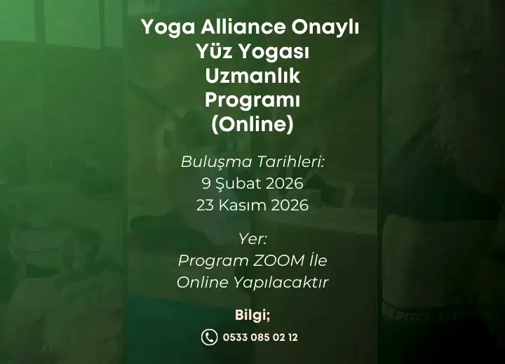 Aslı BAŞAR ile Online Yüz Yogası Uzmanlık Programı